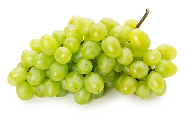 istock green grapes isolated on the white background 483886776