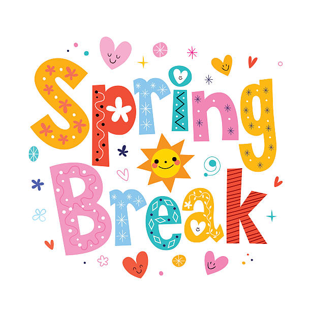 Spring Break Stock Illustration - Download Image Now - Spring Break,  University, Single Word - iStock