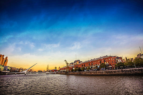 istock Puerto Madero at sunset 483890110