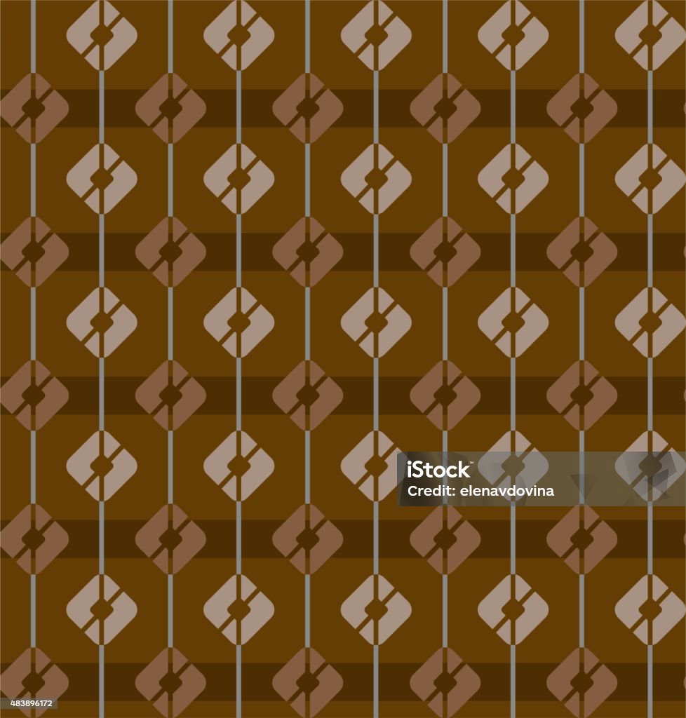 Abstract Brown Square Pattern Brown Seamless Pattern Squares Stripes Geometric Multicolor Stock ...