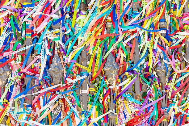 istock Colored ribbons in Bahia, Brazil 483899734