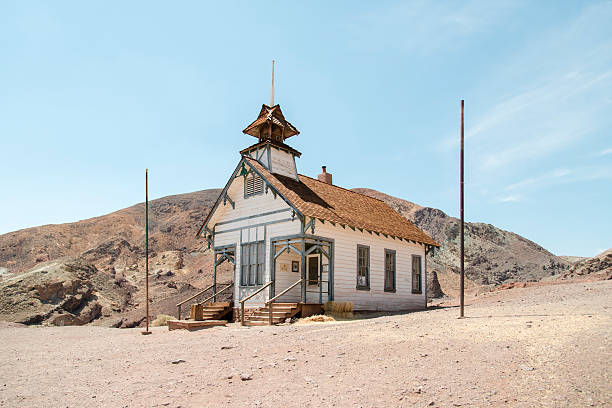 istock Abandoned Desert Church 483900076