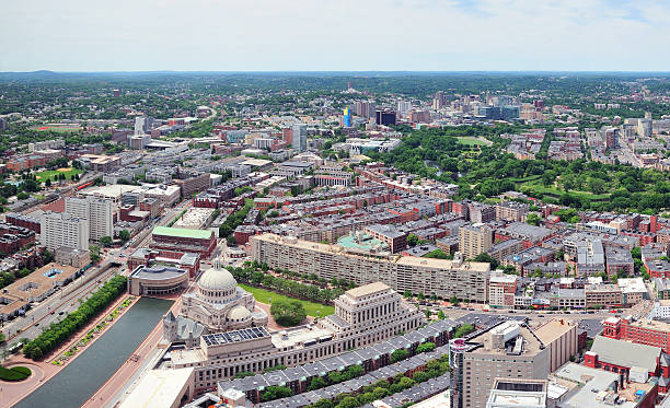 istock Boston city aerial panorama 483900318