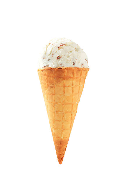 istock Scoop of stracciatella ice cream 483902326