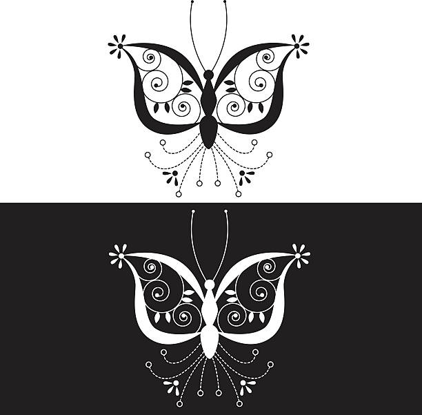 Butterfly 32 vector art illustration