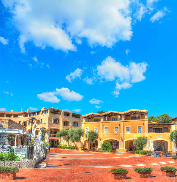 istock small square in Porto Cervo 483905858