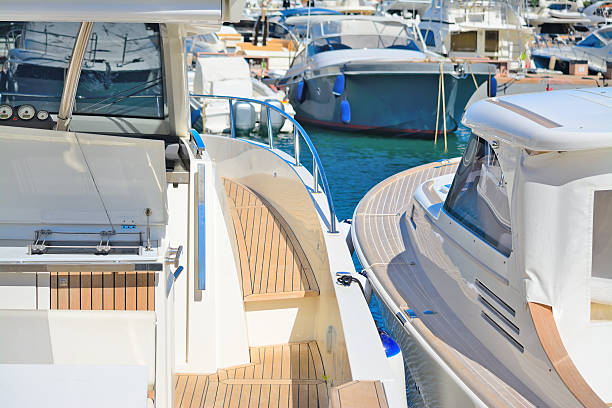 istock yachts in Porto Cervo dock 483909898