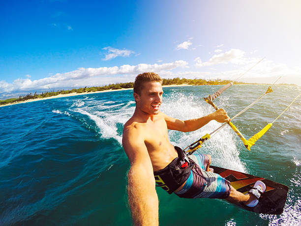 istock Kiteboarding, Extereme Sport 483910396