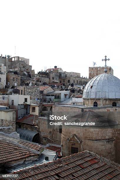 Case Di Città Vecchia Di Gerusalemme - Fotografie stock e altre immagini di Affollato - Affollato, Ambientazione esterna, Antico - Condizione