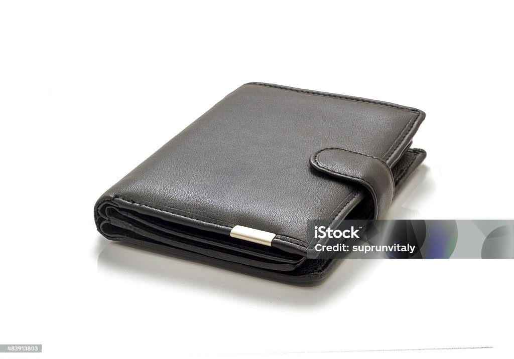 Schwarzes Leder-Handtasche. - Lizenzfrei Accessoires Stock-Foto