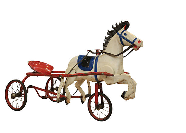 istock Child's red tricycle 483913851