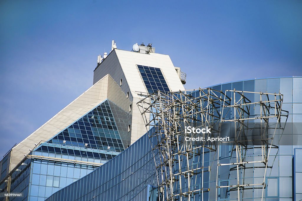 New business centre Building of centre new business with  glass facade Abstract Stock Photo