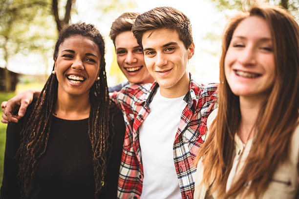 istock Happiness multiracial Friends embraced togetherness 483914569