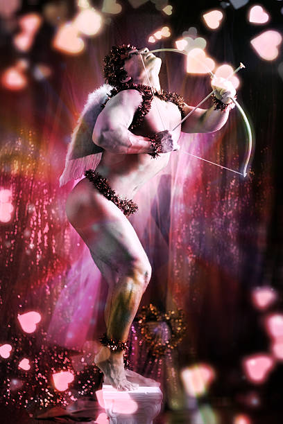 cupidon - sensuality men greek god greek culture photos et images de collection