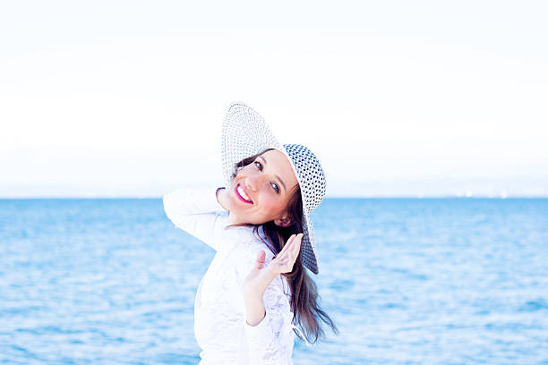 Retrato de verano - foto de stock