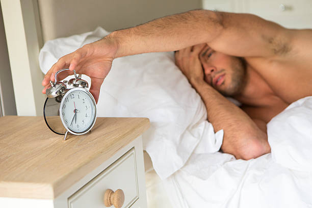 istock Tired Male Waking Up 483915811