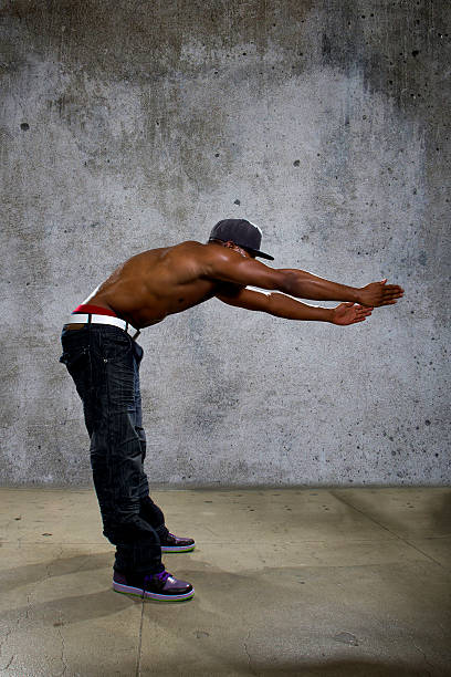istock Urban Man Doing Flexible Yoga 483916706