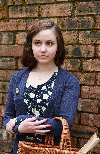 istock woman from world war two era 483917238