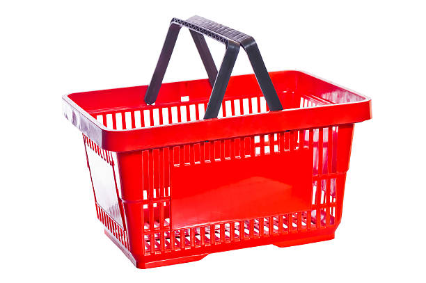 istock shopping cart isolated on white background 483917241