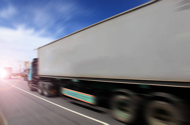 istock Transport industry concept , big truck containers 483917270