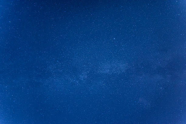 istock Milky Way galaxy image of night sky with clear stars 483917332