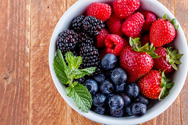 istock Bowl Filled with Fresh Organic Berries 483917924