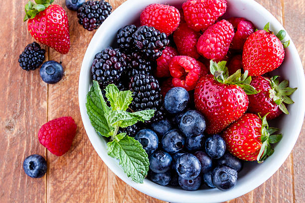 istock Bowl Filled with Fresh Organic Berries 483917928