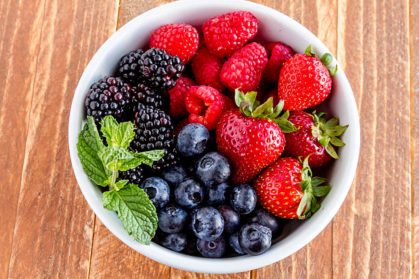 istock Bowl Filled with Fresh Organic Berries 483917930