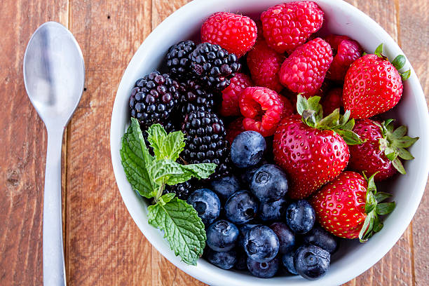 istock Bowl Filled with Fresh Organic Berries 483917944