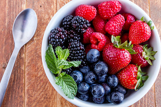 istock Bowl Filled with Fresh Organic Berries 483917946