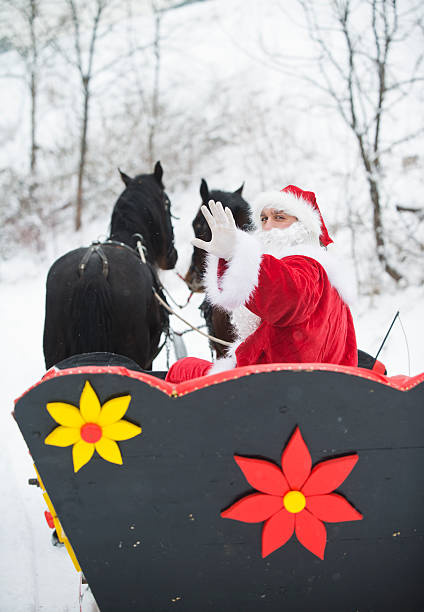 istock Santa Claus is coming 483918525
