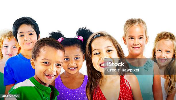 Children Kids Diversity Friendship Happiness Cheerful Concept Stock Photo - Download Image Now