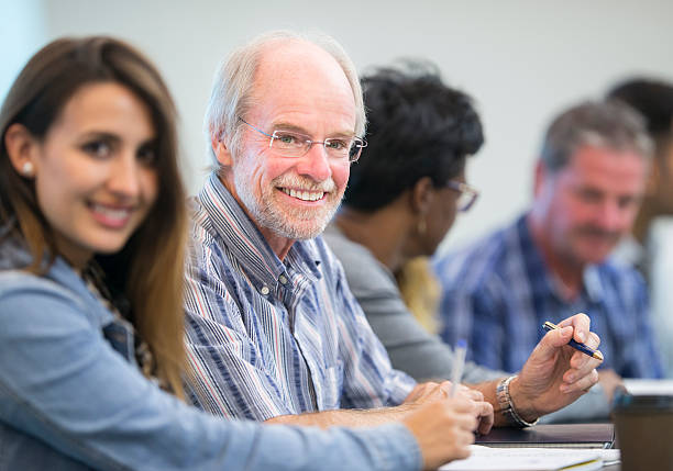 istock Adult education in a university classroom 483929538