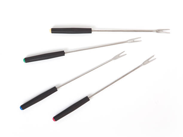 istock Set of fondue forks 483930008
