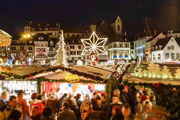 istock Basel at Christmas, Switzerland 483943500