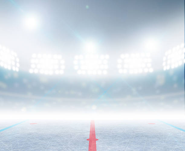 istock Ice Hockey Rink Stadium 483944942