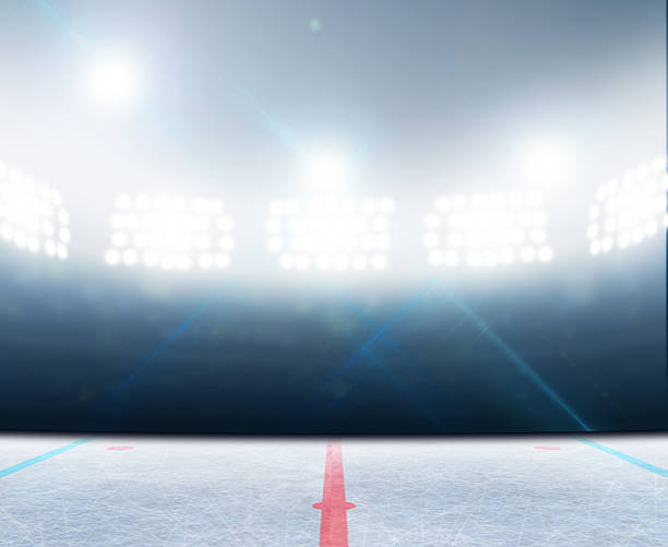 istock Ice Hockey Rink Stadium 483945904