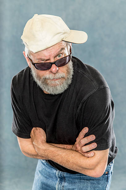 istock Hip Grandpa Busts out with the Attitude 483946092