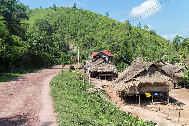 istock Traditional village in Laos 483947332