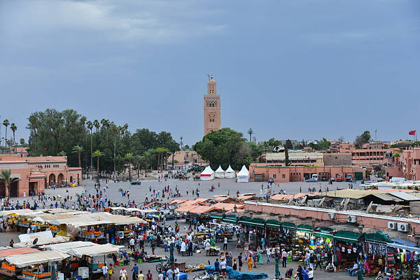 istock Djemaa El Fna, Marrakech, Morocco 483948676