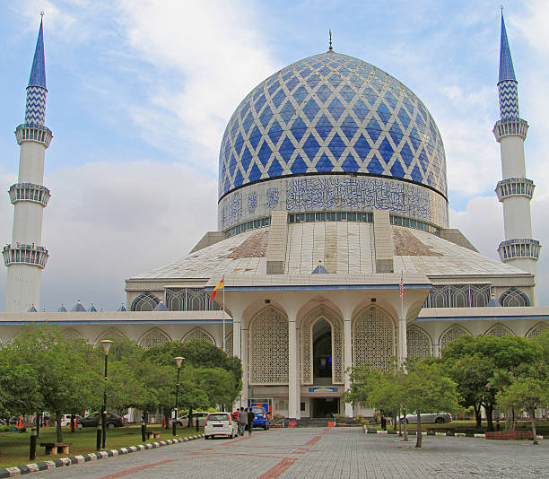 the main mosque in Shah Alam, Malaysia