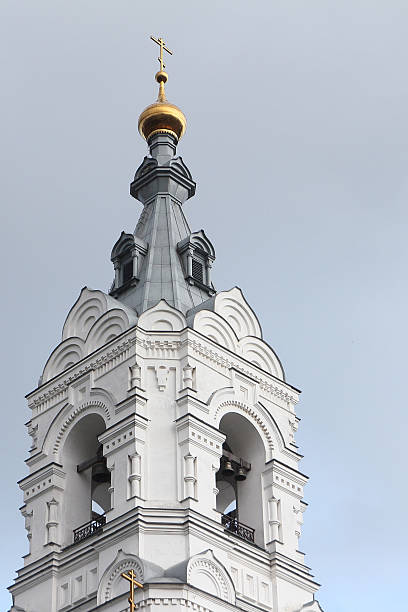 mosteiro da santíssima trindade de são stefanie, rússia, perm - monkhood - fotografias e filmes do acervo