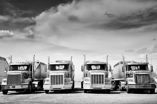 Trucks Convoy, California , USA