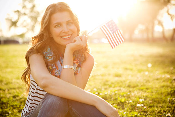 istock Woman enjoying the sun. 483955957