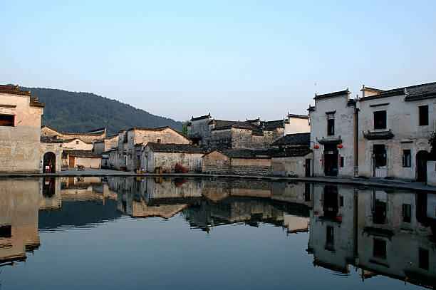 Chinese traditional village in Anhui province, China