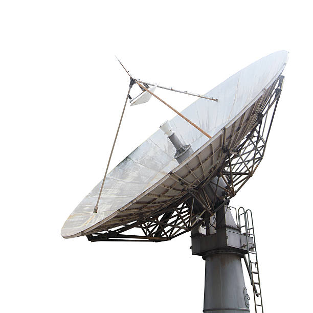 Satellite dish Satellite dish , Isolated on white satellite dish photos stock pictures, royalty-free photos & images