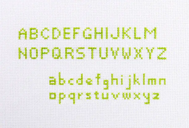 alphabet stitch