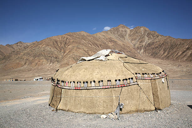 istock Yurts in Kyrgyzstan 483959327