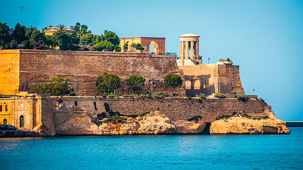 istock view on Valletta from The Grand Harbour 483979014