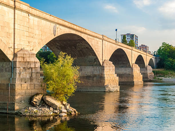 istock The arches of a bridge in Pavia 483979646